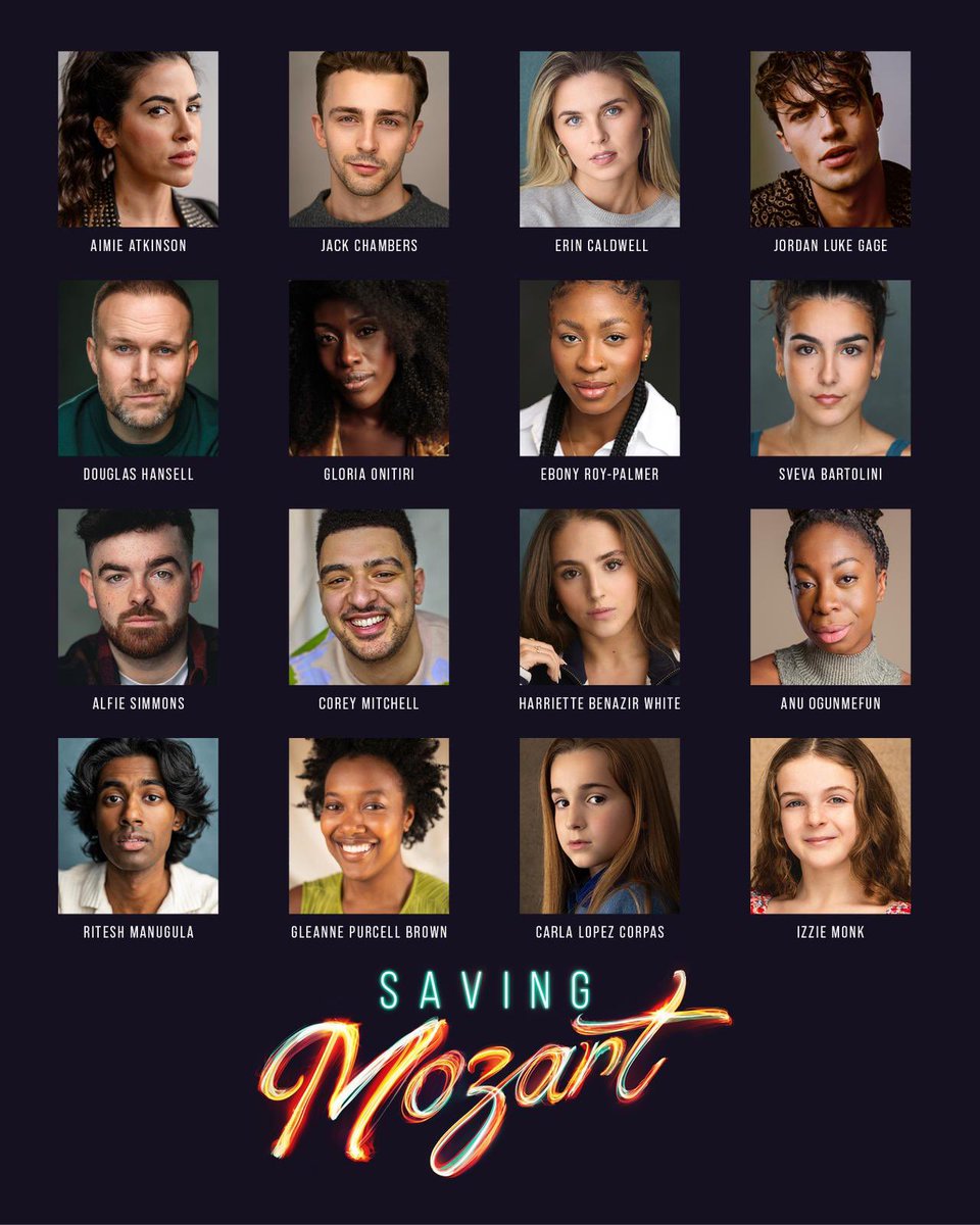 Saving Mozart (@savingmozartldn) on Twitter photo Are you ready to meet our full cast? Because we are! 🌟
📣Make some noise for the incredible company of the UK premiere of #SavingMozart, opening at <a href="/TheOtherPalace/">The Other Palace</a> on 28th July for a strictly limited 5-week run 🎹 Tickets on sale now: theotherpalace.co.uk/saving-mozart 🎟️ Are you ready to meet our full cast? Because we are! 🌟
📣Make some noise for the incredible company of the UK premiere of #SavingMozart, opening at <a href="/TheOtherPalace/">The Other Palace</a> on 28th July for a strictly limited 5-week run 🎹 Tickets on sale now: theotherpalace.co.uk/saving-mozart 🎟️