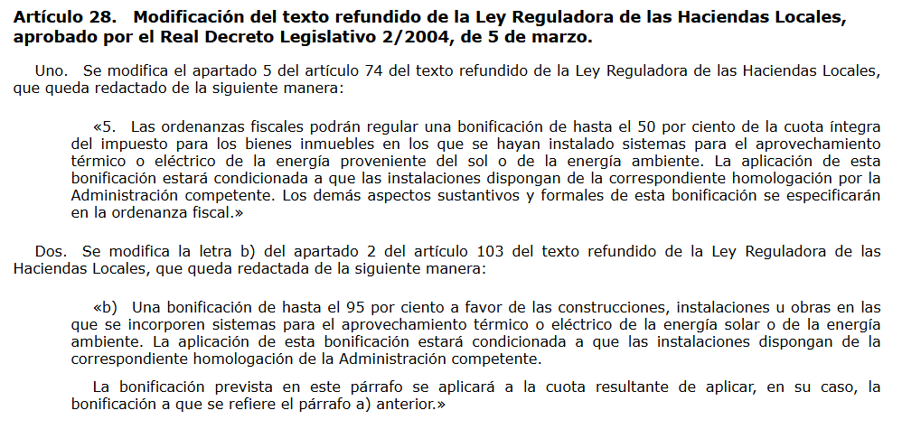 beatrizmorenose's tweet photo. Modificación bonificaciones #IBI e #ICIO ("o de la energía ambiente") en el Real Decreto-ley 7/2025, de 24 de junio, por el que se aprueban medidas urgentes para el refuerzo del sistema eléctrico.
#FHCN
https://t.co/MduwNsA6jj https://t.co/kFw3Fs1N6V