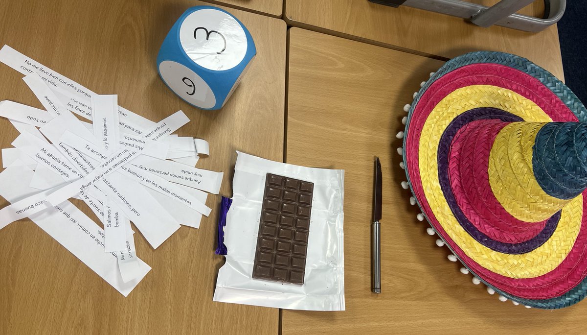 Think ‘the chocolate game’ but in Spanish. Family vocab revision going well for Highers 🍫🇪🇸 <a href="/ArmadaleMFL/">Armadale Academy MFL</a> <a href="/ArmadaleLTA/">Armadale Academy Learning, Teaching & Assessment</a> <a href="/ArmadaleAcademy/">Armadale Academy</a>