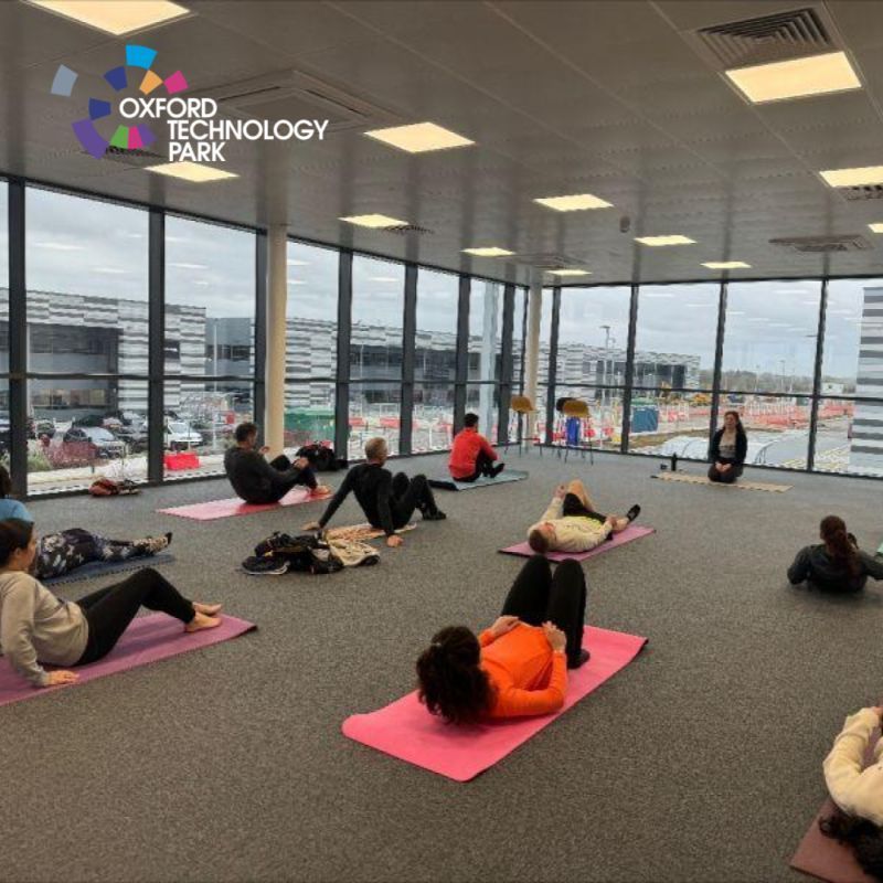 Oxford Tech Park (@oxfordtechpark) on Twitter photo Midweek reset incoming!
We are looking forward to our weekly Vinyasa yoga session with Ashton Josephs from <a href="/FitLifeHealth/">Fit lIfe Health Club</a> today from 12:30–13:15 at <a href="/OxfordTechPark/">Oxford Tech Park</a> .
This is a perfect way for our occupiers to recharge, refocus & return to work feeling refreshed – body & mind. Midweek reset incoming!
We are looking forward to our weekly Vinyasa yoga session with Ashton Josephs from <a href="/FitLifeHealth/">Fit lIfe Health Club</a> today from 12:30–13:15 at <a href="/OxfordTechPark/">Oxford Tech Park</a> .
This is a perfect way for our occupiers to recharge, refocus & return to work feeling refreshed – body & mind.