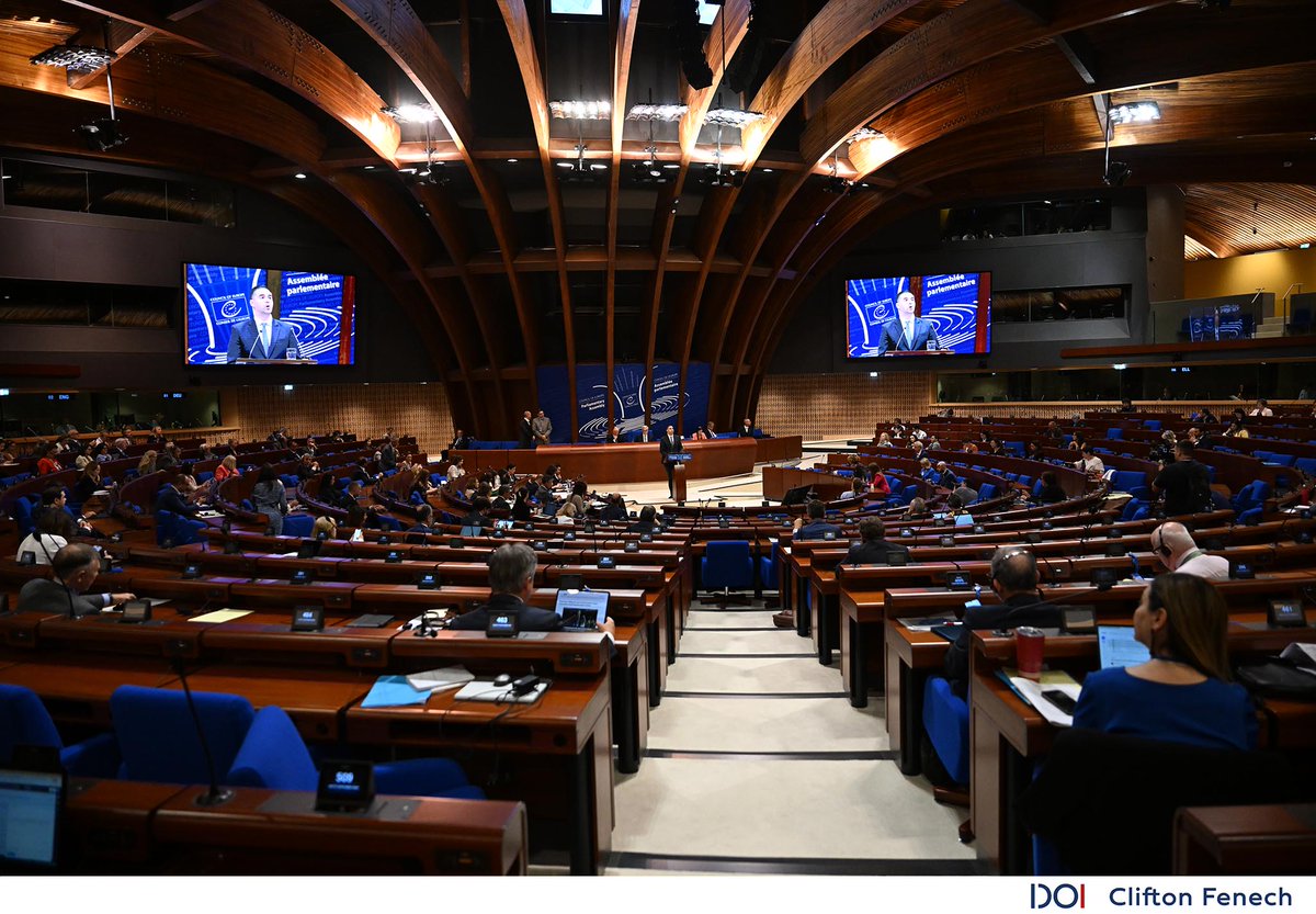 MFTMalta's tweet image. As President of the Council Of Europe Committee of Ministers, @DeputyPMIanBorg addressed the @coe @PACE_News Summer Session, reaffirming the #MTCoE2024 Presidency's commitment to human rights, democracy and rule of law.
gov.mt/en/Government/…
@MaltaCoE