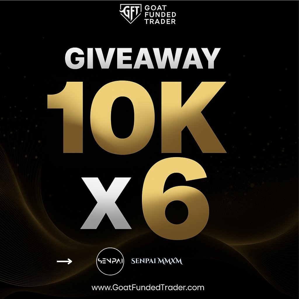 SENPAI MMXM (@fx__senpai) on Twitter photo Senpai Mmxm X GFT 🚨
6 x 10k Giveaway Challenge Account📷
Follow ---> 👇
<a href="/GFFutures/">Goat Funded Futures</a> <a href="/GoatFunded/">Goat Funded Trader</a> <a href="/GFT_Partners/">Goat Funded Trader Partners</a> <a href="/EdwardXLreal/">Edward XL | CEO of GoatFundedTrader</a> <a href="/Fx__Senpai/">SENPAI MMXM</a>
~ Like Repost & Tag 3 Traders
~ Also Complete All The Steps
-----> bento.me/senpaimmxm
Winners Will Be Picked In Discord !.... Senpai Mmxm X GFT 🚨
6 x 10k Giveaway Challenge Account📷
Follow ---> 👇
<a href="/GFFutures/">Goat Funded Futures</a> <a href="/GoatFunded/">Goat Funded Trader</a> <a href="/GFT_Partners/">Goat Funded Trader Partners</a> <a href="/EdwardXLreal/">Edward XL | CEO of GoatFundedTrader</a> <a href="/Fx__Senpai/">SENPAI MMXM</a>
~ Like Repost & Tag 3 Traders
~ Also Complete All The Steps
-----> bento.me/senpaimmxm
Winners Will Be Picked In Discord !....