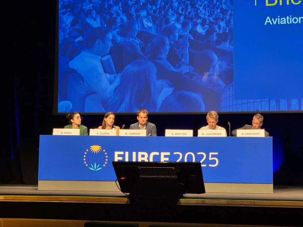 📌 Our secretariat partner, Olgu Gizem Birgi from WIP Renewable Energies, held an oral presentation at the European Biomass Conference &amp; Exhibition #EUBCE2025 in Valencia, as part of the parallel session "Biomass Strategies and Policies."