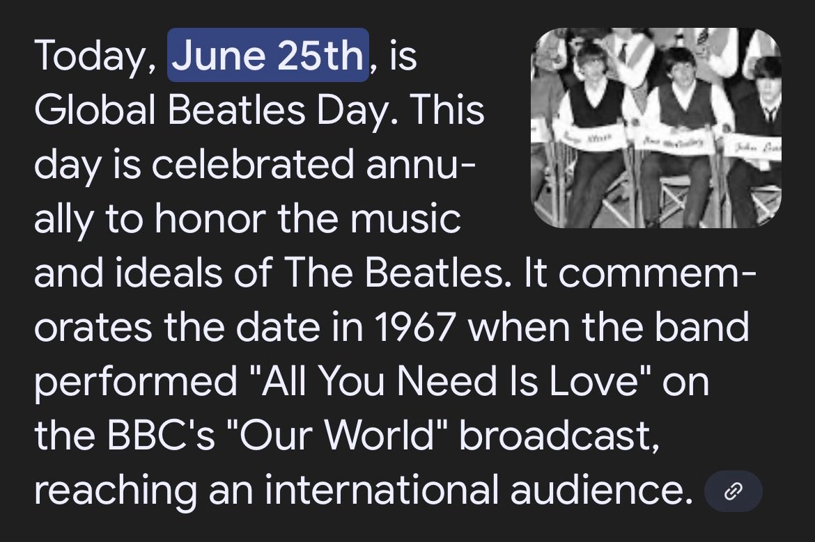 HAPPY BEATLES DAY!