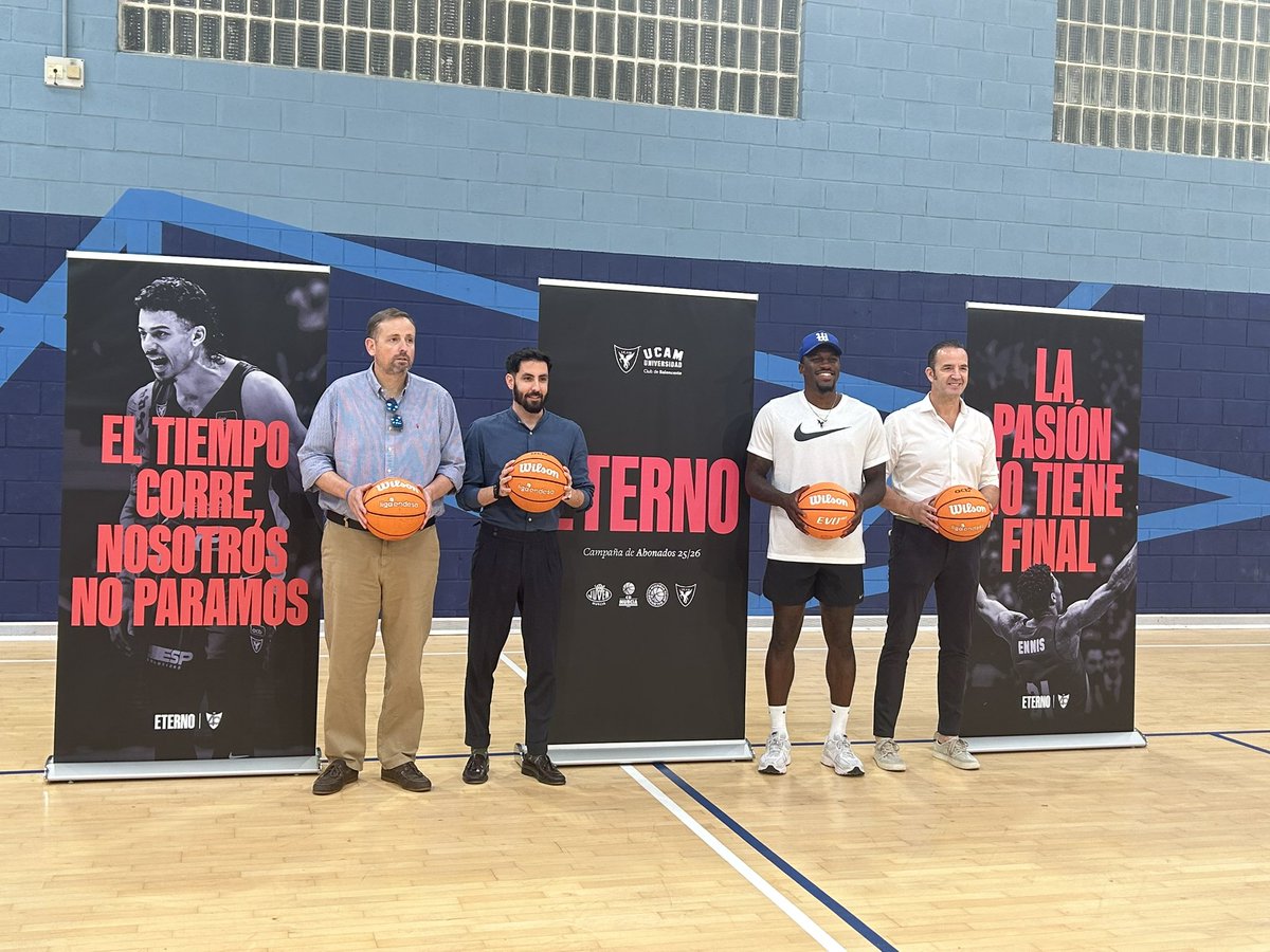 🏀🔴 “ETERNO” es el nuevo lema de la campaña de abonados 25/26 del <a href="/UCAMMurcia/">UCAM Murcia</a> 

💰Se mantienen los mismos precios que el curso pasado y están incluidos los partidos de la liga sub-22