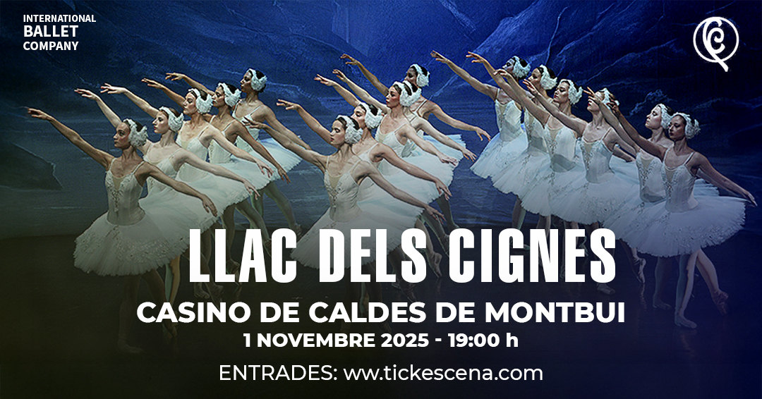 ✨ El clàssic etern arriba a Caldes de Montbui! 
🩰 El Llac dels Cignes interpretat per l’International Ballet Company 
🎭Casino de Caldes de Montbui  - 1 novembre
Una vetllada màgica amb la bellesa del   ballet clàssic!   #Ballet #CaldesDeMontbui #LlacDelsCignes