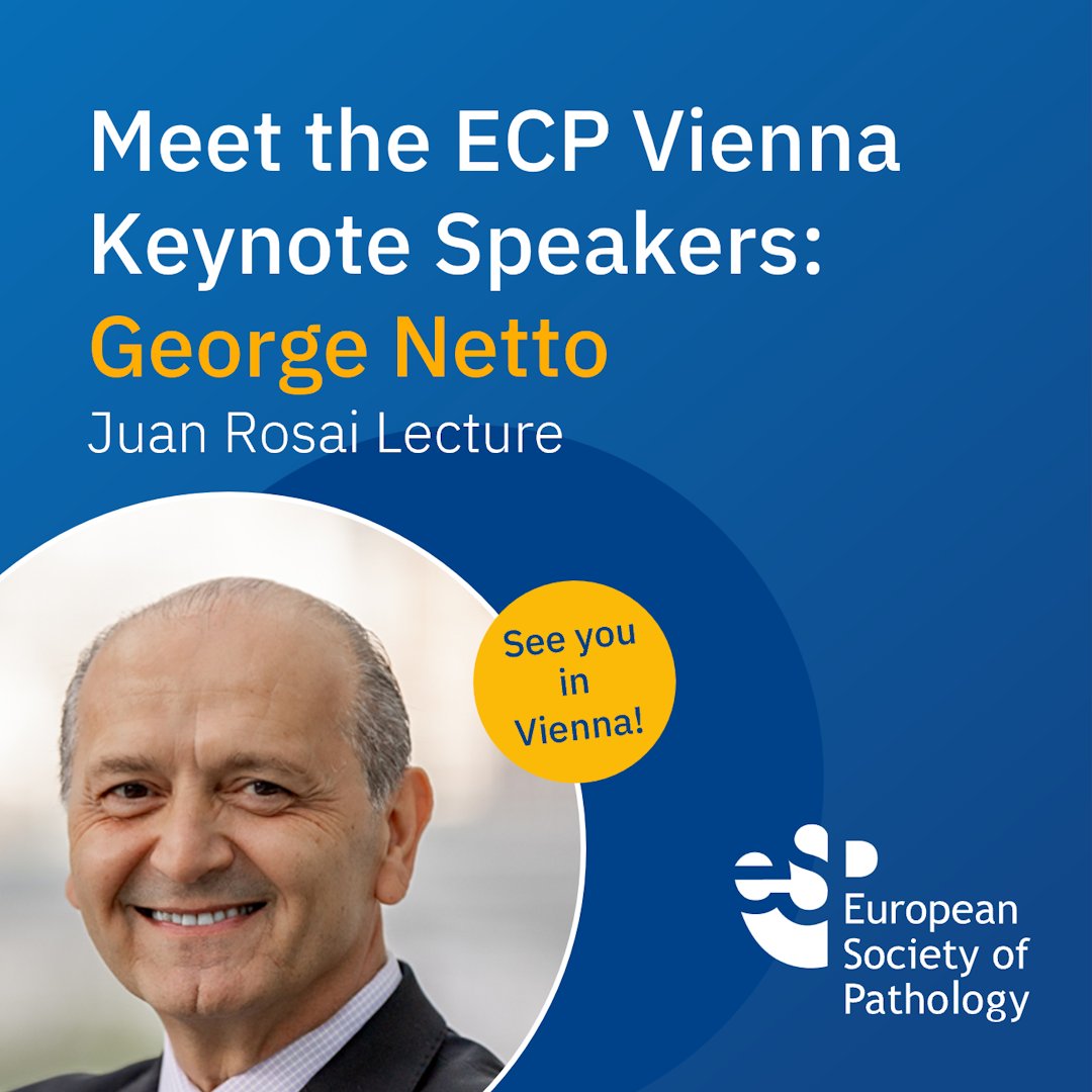 European Society of Pathology (ESP) (@esp_pathology) on Twitter photo 🎉Meet the #ESPCongress Keynote Speakers, part 4!
👨🏫George Netto (<a href="/DrNetto/">George J. Netto MD</a>) is a #pathology Professor at the University of Pennsylvania, US!
✍️Talk title: "Precision Pathology: The Future is Now"
📅10 September
ℹ️More info: espcongress.org/keynote-speake…
#PathTwitter #pathX 🎉Meet the #ESPCongress Keynote Speakers, part 4!
👨🏫George Netto (<a href="/DrNetto/">George J. Netto MD</a>) is a #pathology Professor at the University of Pennsylvania, US!
✍️Talk title: "Precision Pathology: The Future is Now"
📅10 September
ℹ️More info: espcongress.org/keynote-speake…
#PathTwitter #pathX