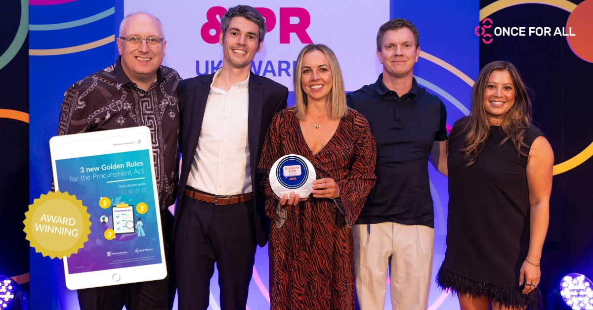 constructline's tweet image. 🎉 Did you hear the news? WE WON! 🎉
Our Marketing Team recently celebrated their 𝘄𝗶𝗻 𝗮𝘁 𝘁𝗵𝗲 𝗨𝗞 𝗖𝗼𝗻𝘁𝗲𝗻𝘁 𝗮𝗻𝗱 𝗣𝗥 𝗔𝘄𝗮𝗿𝗱𝘀!
See more about the team’s win here 👉 bit.ly/4kRXvgl