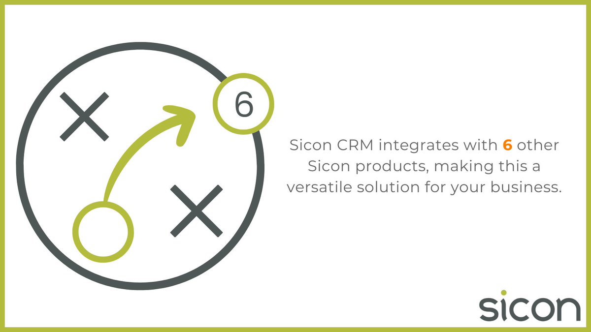 Sicon CRM is aimed at businesses requiring a CRM solution that is fully integrated with their Sage 200 system. Storing company and contact details, along with cases, opportunities, tasks, notes and reminders.

Find out more: sicon.co.uk/product/sicon-…

#Sicon #CRM