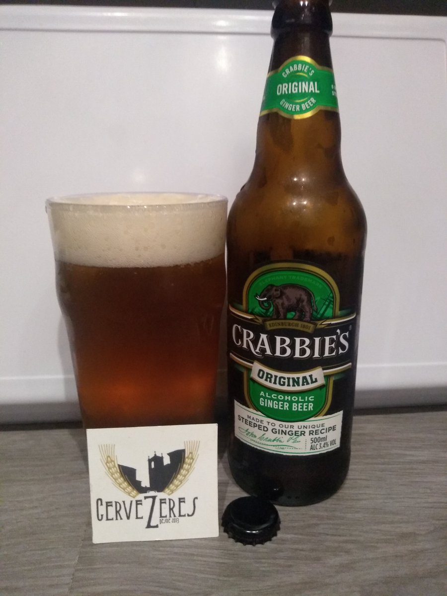 CerveZeres (@cervezeres) on Twitter photo #BuenosDias 🌞 CerveZer@s. De <a href="/CrabbiesUK/">Crabbie's Alcoholic Ginger Beer</a> ESCOCIA 🏴 su #cerveza 🍺 CRABBIE'S ORIGINAL #The #original #ginger #beer 3.4% #aroma a #jengibre #especias y #citricos #sabor #efervescente #dulce #Especiado y #picante #slainte 🍻 #salud 🍻 Buen #miercoles para tod@s desde <a href="/CerveZeres/">CerveZeres</a> #BuenosDias 🌞 CerveZer@s. De <a href="/CrabbiesUK/">Crabbie's Alcoholic Ginger Beer</a> ESCOCIA 🏴 su #cerveza 🍺 CRABBIE'S ORIGINAL #The #original #ginger #beer 3.4% #aroma a #jengibre #especias y #citricos #sabor #efervescente #dulce #Especiado y #picante #slainte 🍻 #salud 🍻 Buen #miercoles para tod@s desde <a href="/CerveZeres/">CerveZeres</a>