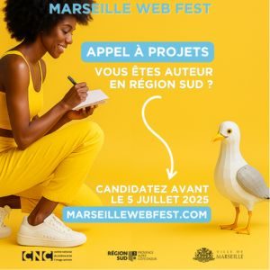 Marseille Web Fest 2025 : la Résidence d’écriture dédiée aux auteurs émergents de la Région Sud lance son appel à projets. dlvr.it/TLY5F5