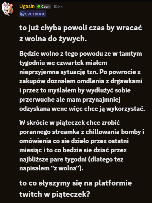 Rikkanov's tweet photo. Tak w skrócie, widzimy się w piąteczek rano ^^
#plvtuber #plvtube https://t.co/pMNP19ve2A