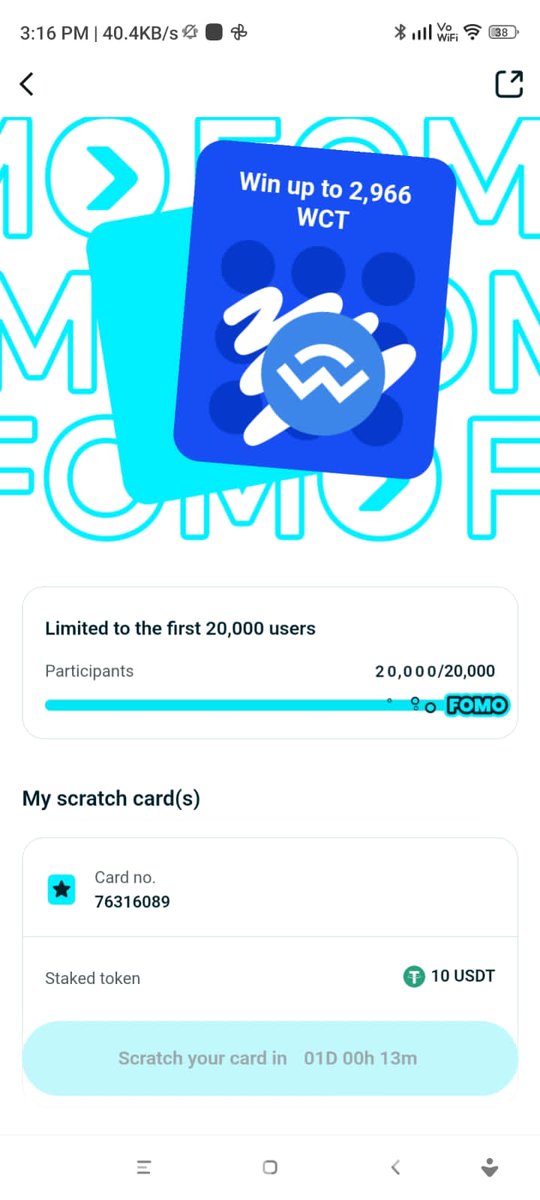 Joined #FOMOThursdays event on <a href="/BitgetWallet/">Bitget Wallet 🩵</a> let's make thursday joyful and rewarding with #FOMOThursdays