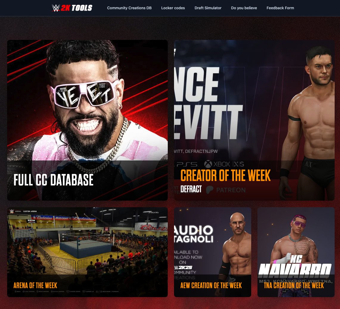 WWE 2K Tools tweet media