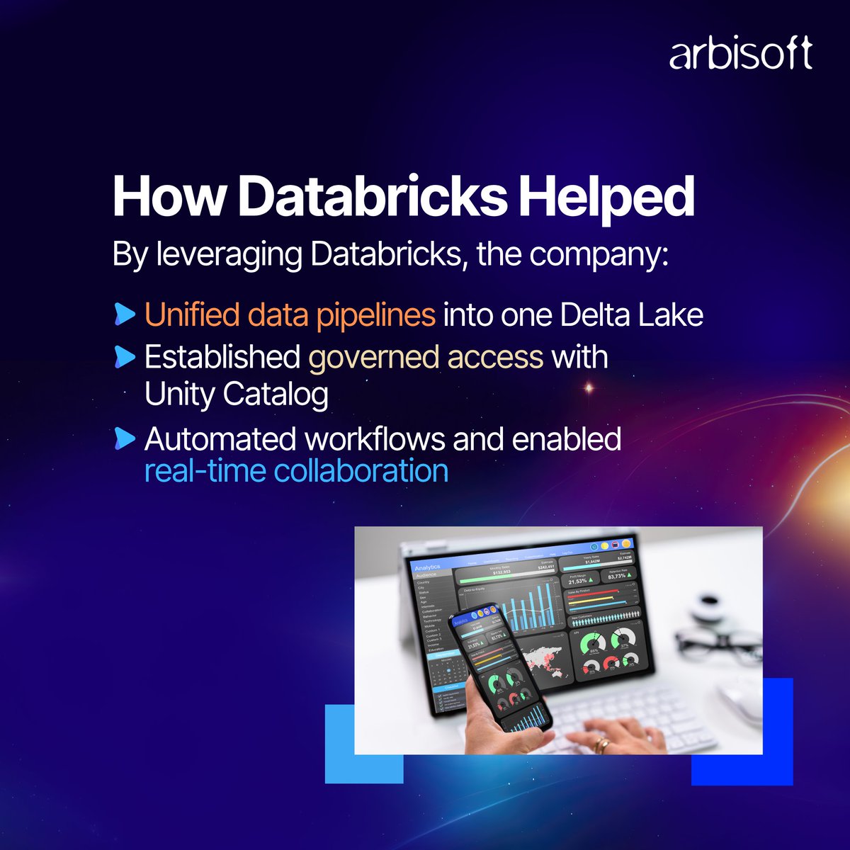 arbisoft's tweet image. Mergers mean chaos! 
This financial firm unified 700B+ data points and slashed costs by 65%, all with Databricks.

🔗 Talk to Arbisoft about building your Databricks strategy: f.mtr.cool/kazfkblzyp

#FinancialServices #DataTransformation #Databricks #Arbisoft