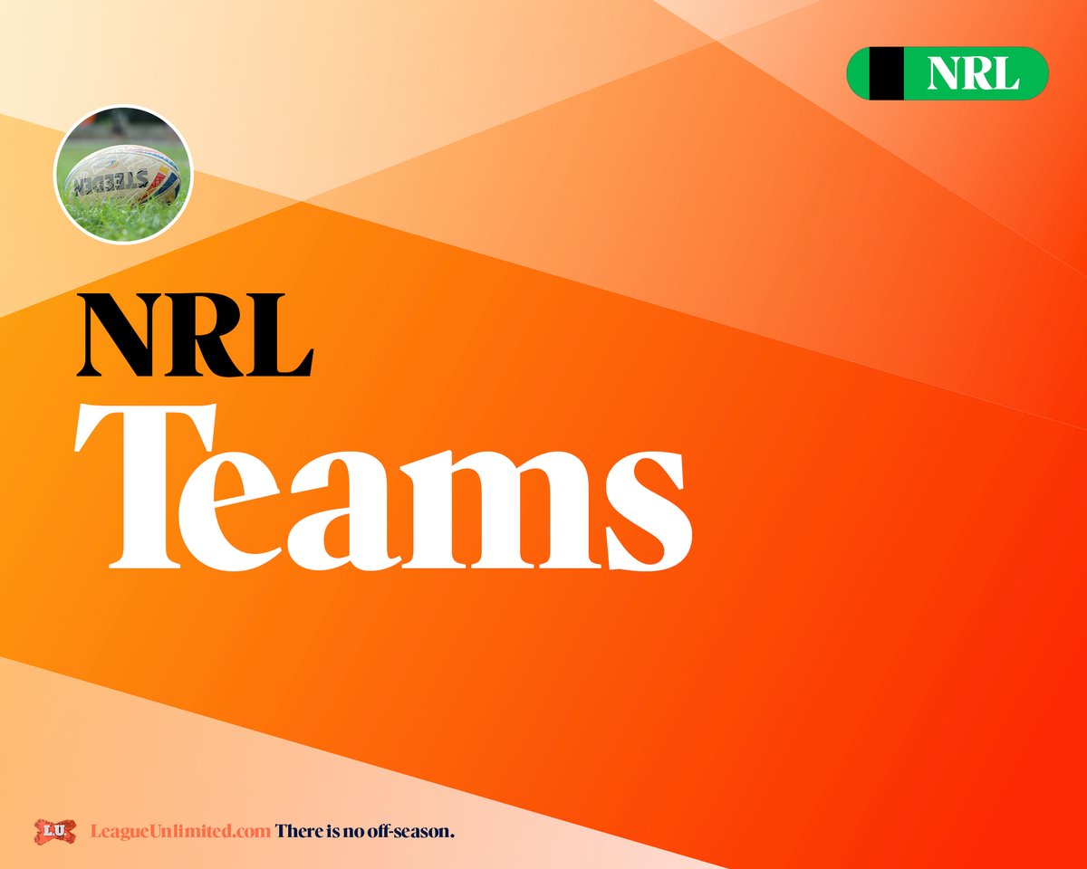 Squad update is in for #NRLPanthersBulldogs tomorrow night.

19-man squads -- leagueunlimited.com/news/leagueunl…
