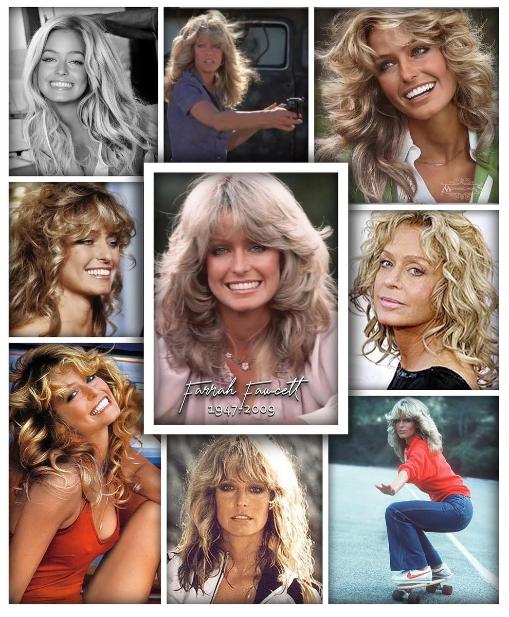 Remembering Farrah Fawcett ,who died on this day in 2009.
Farrah was  one of the orginal “Charlie’s Angels “ alongside Kate Jackson and Jaclyn Smith.
Farrah quit after season 1 but after a lawsuit ,guest Starred in three episodes of series 3 and three more in season 4.