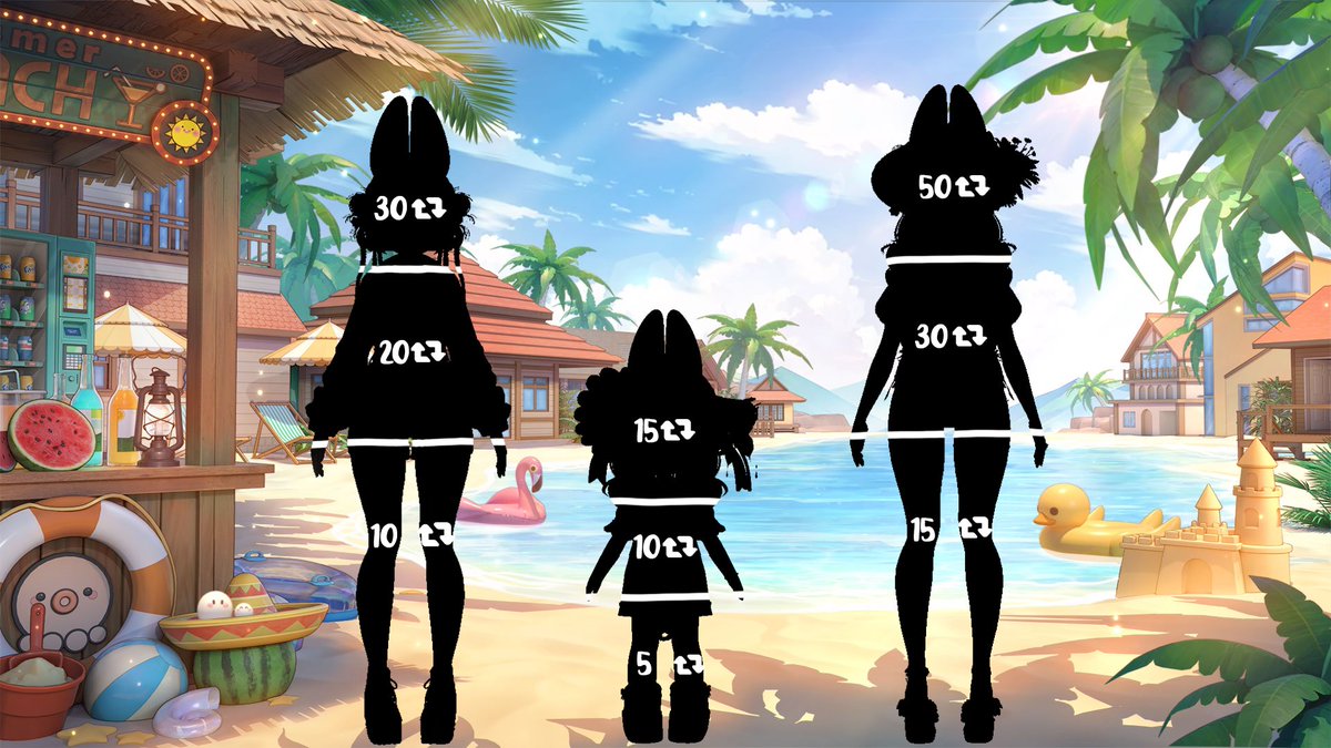 Hello ! Ça y est, je pars enfin en vacances jusqu’à lundi prochain !!
Et qui dit vacances d’été dit… tenues d’été, évidemment !

C’est parti : je lance le reveal de mes 3 tenues d’été !

GO RT un max pour les débloquer ! GO GO GO !!