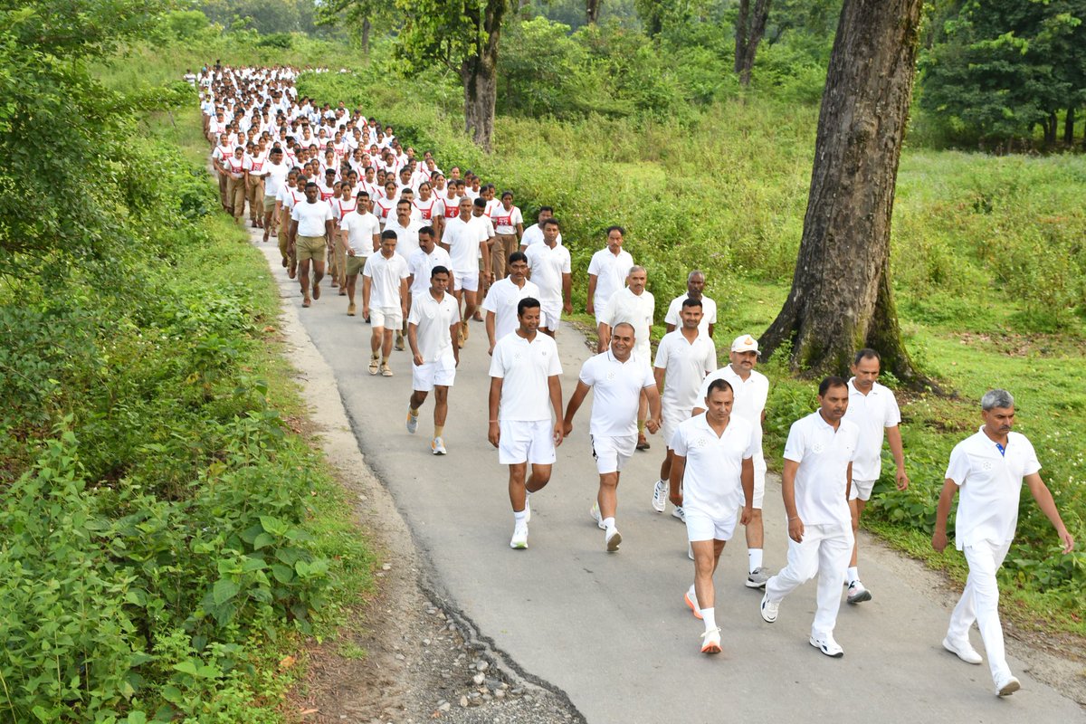 stcbsfnb's tweet image. Today, STC NB organised a WALKATHON under aegis of &quot;Ek Bharat Shreshtha Bharat&quot;,evoking patriotic fervour &amp;amp; togetherness across communities.