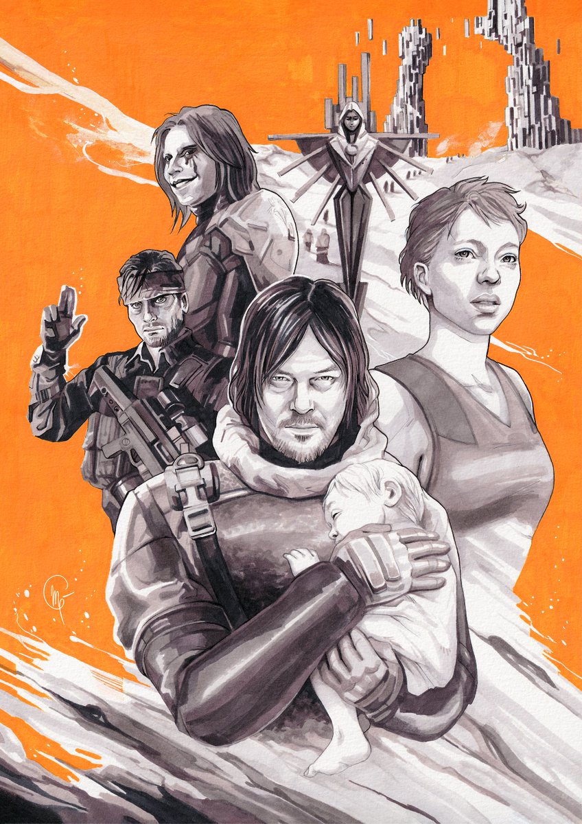 DEATH STRANDING 2

Tinta y acrílico 🖌️🎨
