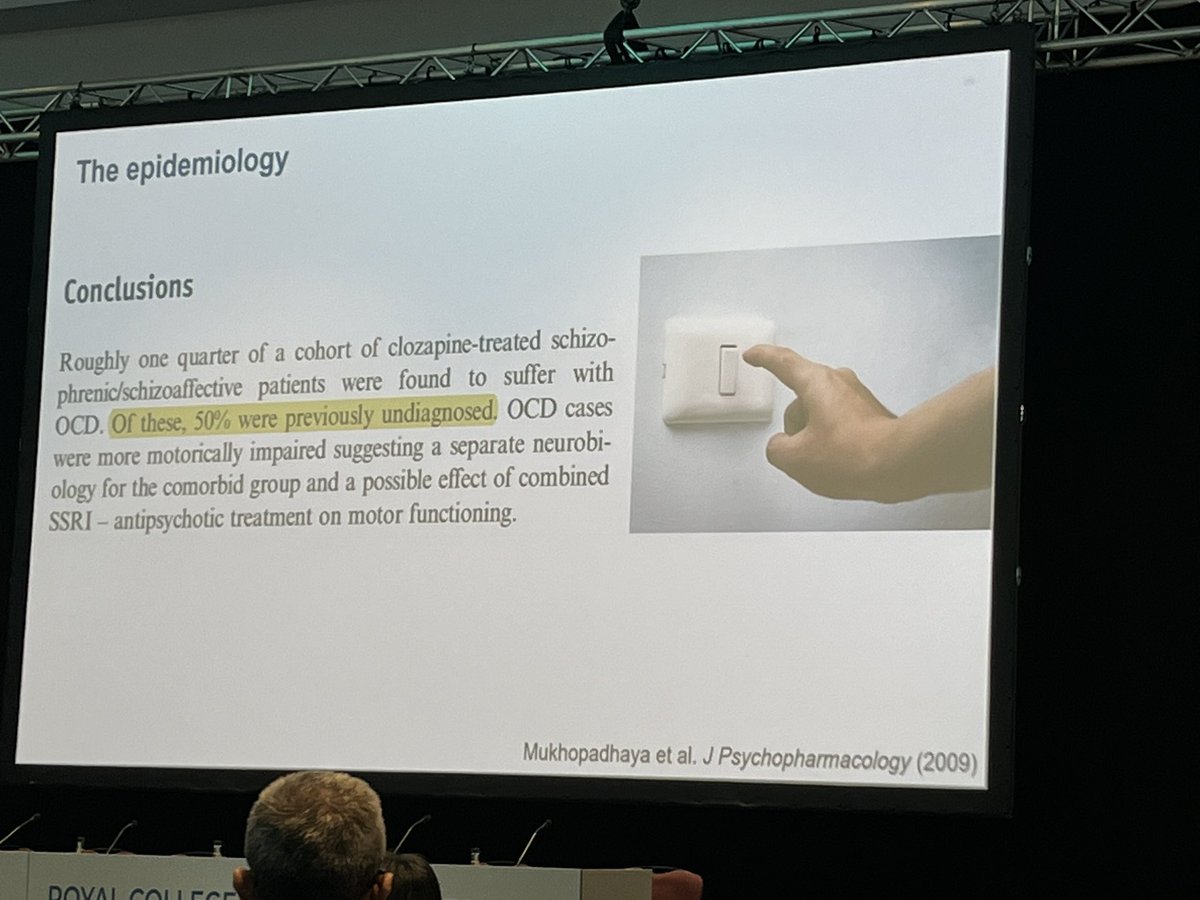dr_l_evans's tweet image. Thought-provoking talk about the OCD and schizophrenia continuum by Dr Emilio Fernandez-Egea.