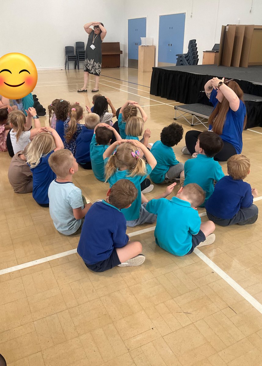 Today Apple class participated in singing assembly, our behaviour was impeccable. We did our best to join in with the new songs and cannot wait to return next week.