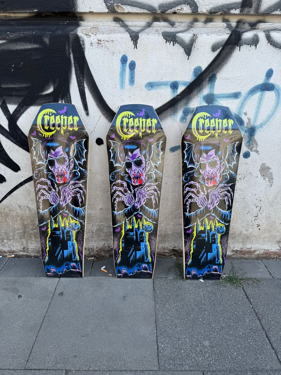 5 decks available in Cologne today at Concrete Wave skate shop - Darcia
