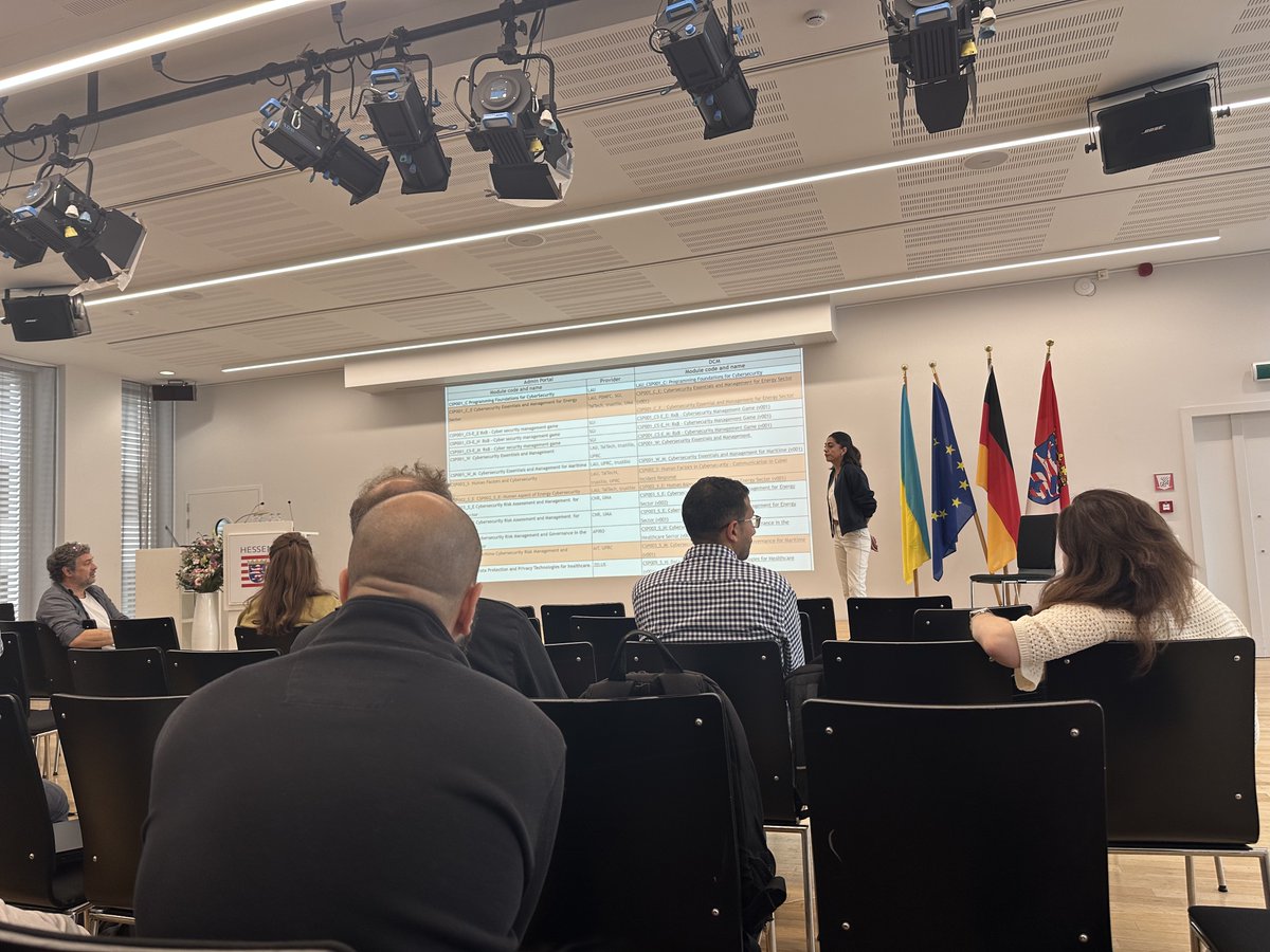 trustilio B.V. (@trustilio) on Twitter photo ๐ <a href="/trustilio/">trustilio B.V.</a> is proud to contribute to the EU-funded <a href="/CyberSecPro_eu/">CyberSecPro Project</a> Project bringing together partners in Brussels for two impactful days hosted by Goethe University Frankfurt, as part of the DIGITAL-2021-SKILLS-01 Programme (grant no. 101083594). ๐ <a href="/trustilio/">trustilio B.V.</a> is proud to contribute to the EU-funded <a href="/CyberSecPro_eu/">CyberSecPro Project</a> Project bringing together partners in Brussels for two impactful days hosted by Goethe University Frankfurt, as part of the DIGITAL-2021-SKILLS-01 Programme (grant no. 101083594).
