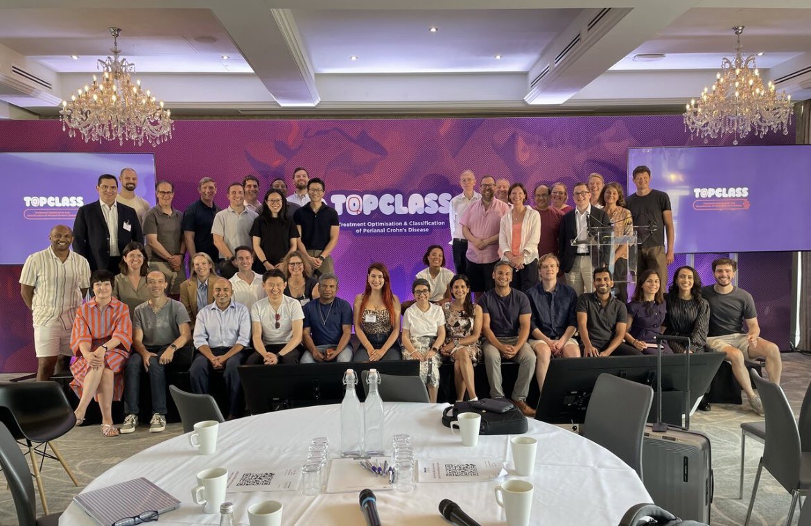 Huge congratulations to everyone involved in the recent TOpClass conference! 🙌🏻

It was sold out in-person and also had 1,000 people online from 80 countries 🌍

We want to say a big thank you to our sponsors who helped make this all possible: Johnson and Johnson <a href="/abbvie/">AbbVie</a>