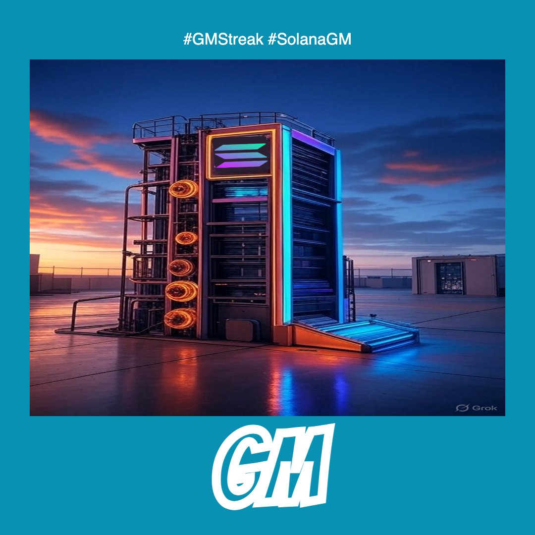 gmgeneratorx's tweet photo. #GMStreak #SolanaGM https://t.co/m7pD1ckz3A