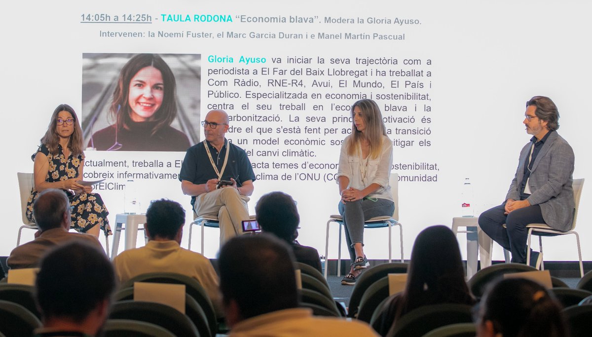 🌊En la mesa redonda sobre #EconomíaAzul del #BWSV25, voces expertas como <a href="/Noe_Ona/">Noe_Ona</a>, Marc Garcia Duran y Manel Martín Pascual debatieron sobre cómo proteger los océanos y construir una economía sostenible y con valor social👉🏾Porque cuidar el mar también es hacer empresa con valor.