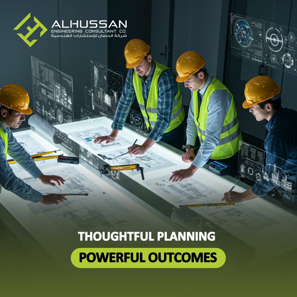 hec_sa's tweet image. At Al-Hussan Engineering Consultancy, we know that impactful results begin with strategic thinking.
Our expert teams combine precision, innovation, and vision to deliver engineering solutions that shape the future.
#AlHussanConsultancy #EngineeringSolutions #SaudiProjects