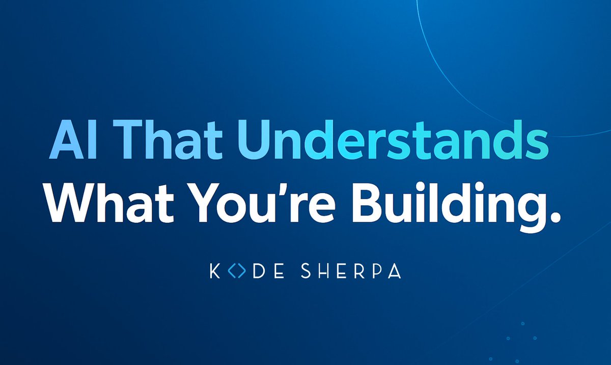 🧠 Smarter AI. Cleaner code.

The latest update to AI Kode Sherpa brings:
– Unit test support
– Real-time compilation
– Faster generation
– OpenZeppelin v5 (experimental)
– Deployment instructions built in
From prompt to production-ready Solidity.
🔗 bit.ly/40nafn1