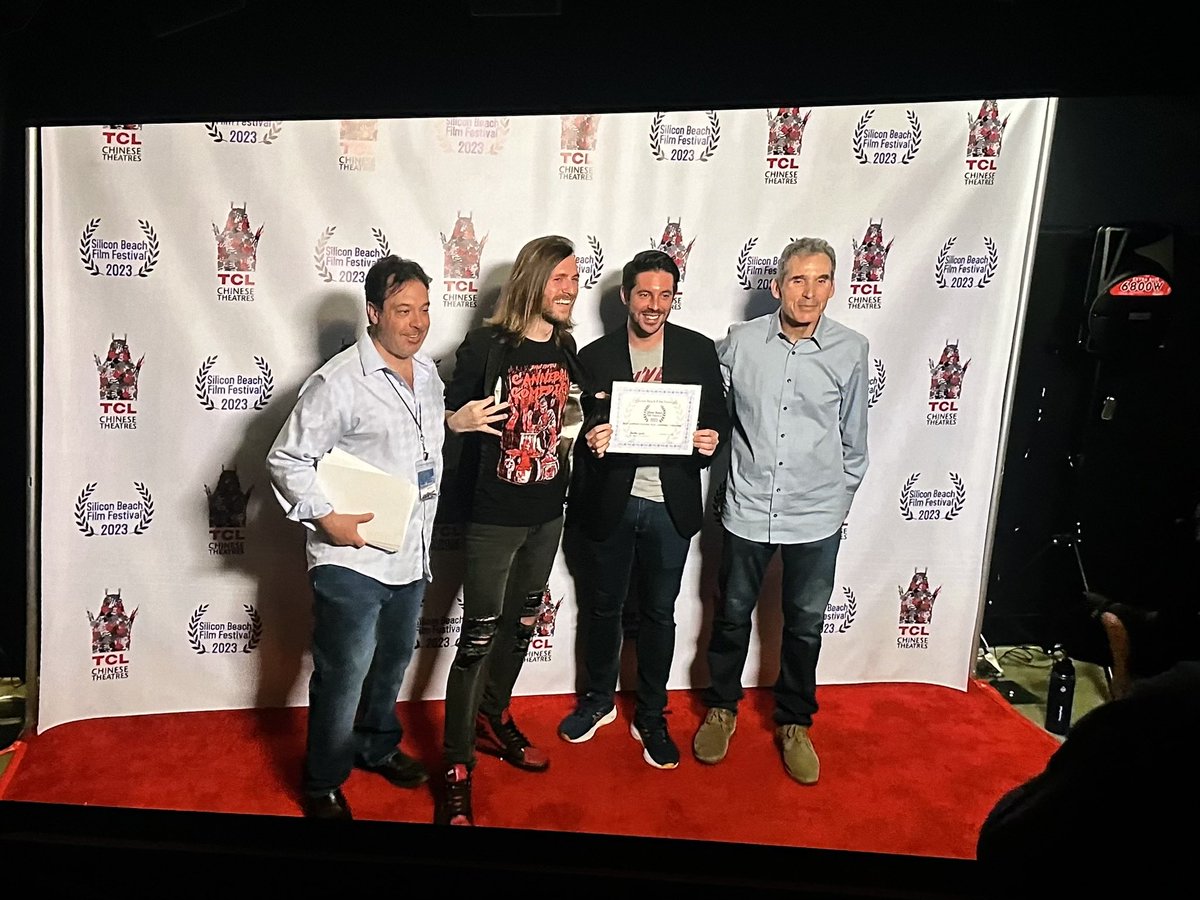 Pink Plaid Productions (@pinkplaid) on Twitter photo Killer times at the LA premiere of the new Cannibal Comedian doc at <a href="/CulverTheater/">The Culver Theater</a> for Marina del Rey #FilmFestival, back where our tour began prior to releasing w/ <a href="/Cineverse_ent/">Cineverse 🎞️</a> & <a href="/ScreamboxTV/">SCREAMBOX</a> in March! Special thanks to <a href="/jongursha/">Jon Gursha</a> & Peter Greene for having us! <a href="/mdrfilmfestival/">Marina del Rey Film Festival</a> Killer times at the LA premiere of the new Cannibal Comedian doc at <a href="/CulverTheater/">The Culver Theater</a> for Marina del Rey #FilmFestival, back where our tour began prior to releasing w/ <a href="/Cineverse_ent/">Cineverse 🎞️</a> & <a href="/ScreamboxTV/">SCREAMBOX</a> in March! Special thanks to <a href="/jongursha/">Jon Gursha</a> & Peter Greene for having us! <a href="/mdrfilmfestival/">Marina del Rey Film Festival</a>