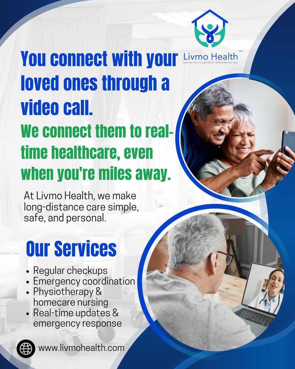 HealthLivm28519's tweet image. This #SelfieDay, while you connect with your parents through a photo,
Livmo Health connects them to reliable care—no matter where you are.
Real-time updates. Trusted support.
#LivmoHealth #NRIParentsCare #ConnectedCare #FamilyFirst