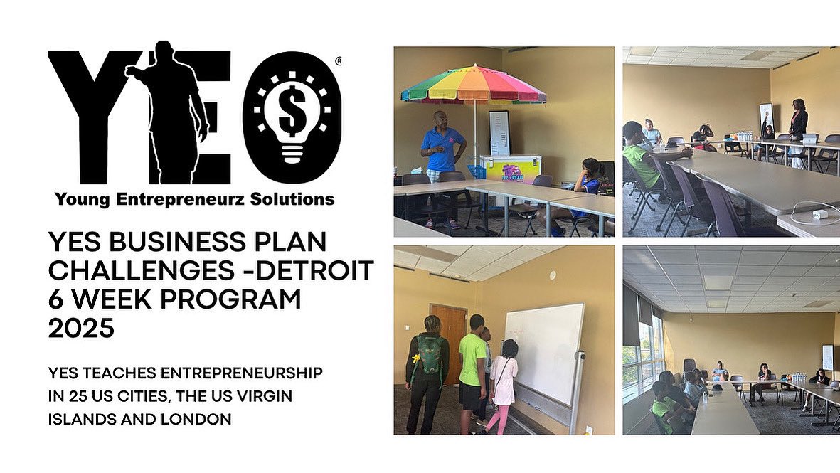 Week 1 we had a cigar ashtray designer and manufacturer (Cigar Fraternity) share his business with the students. This week MJ’s Ice Cream and Brew-Tiful Coffee of Detroit shared their entrepreneurial experiences. Students had plenty of questions, those on-line enjoyed the talks 2