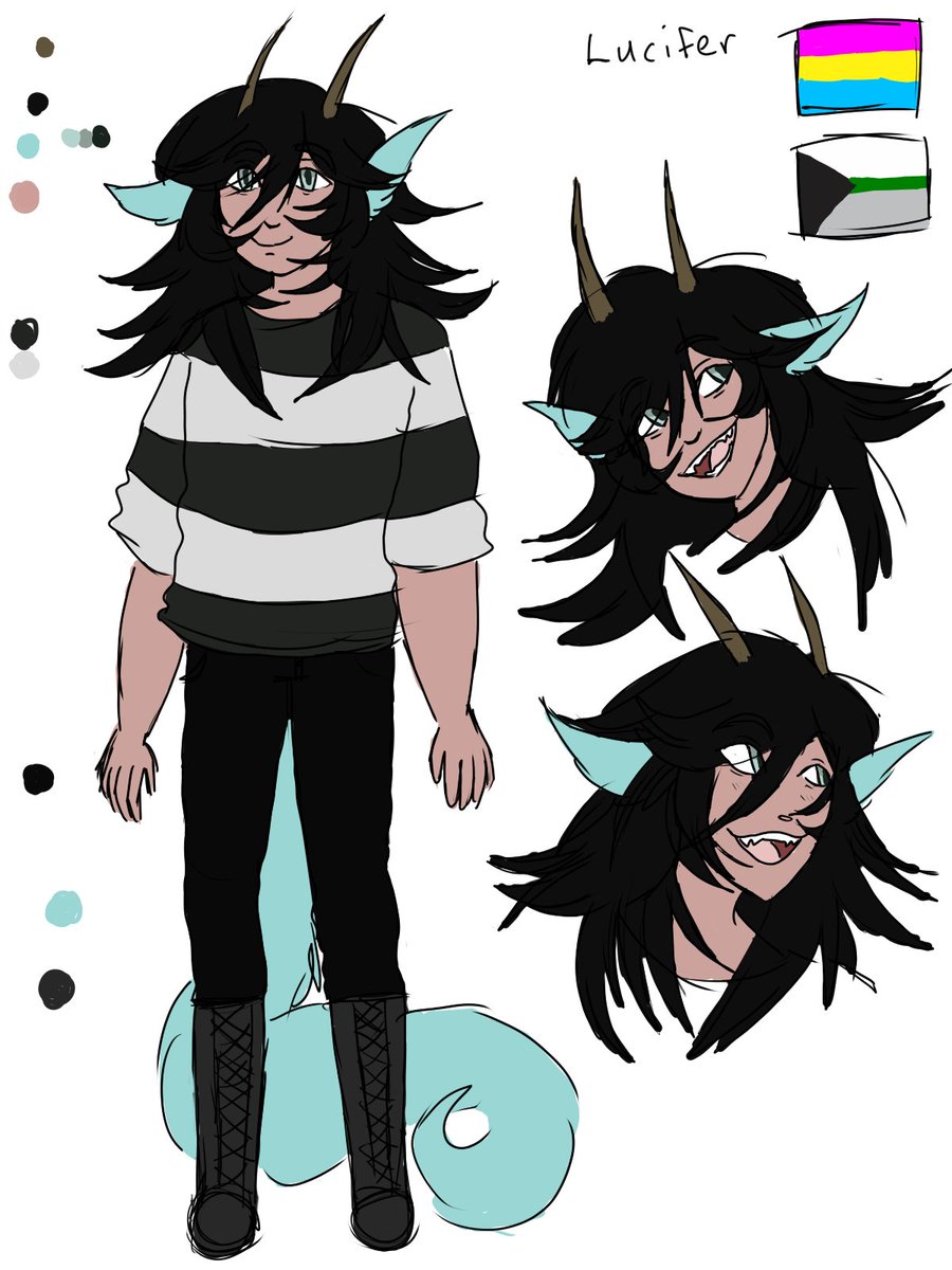 Awesomegoatwol1's tweet photo. Art reference for Lucifer for art fight
#characterrefrence
#characterart https://t.co/YCRfEZ7L3E