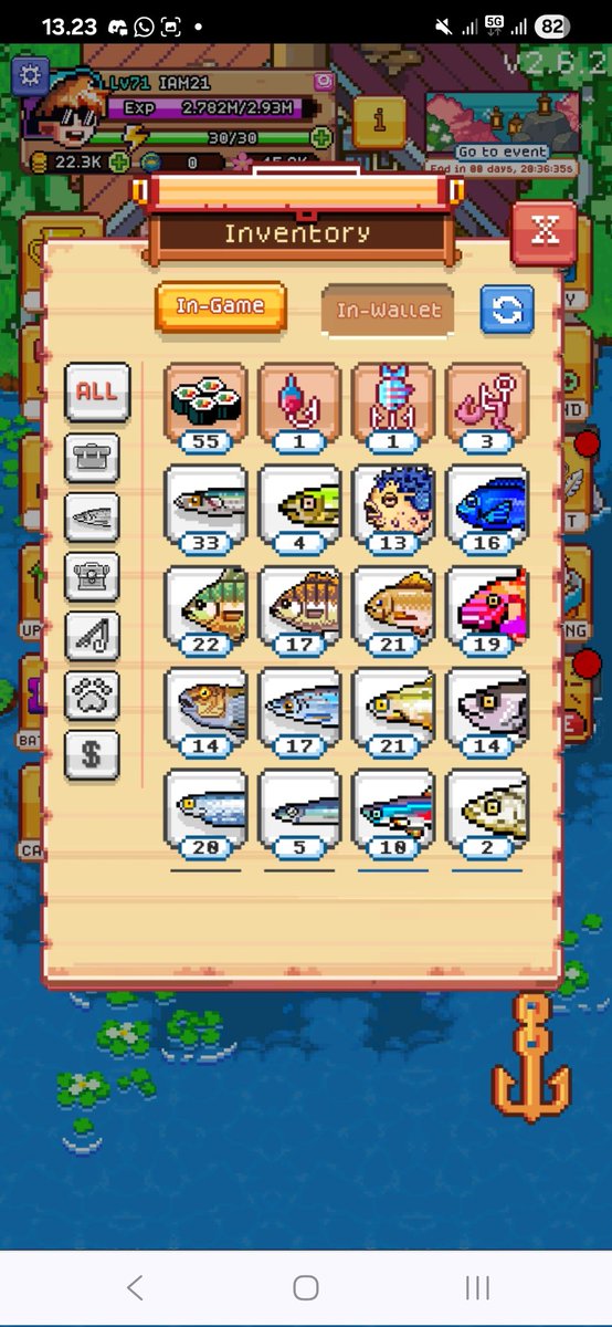 Iam21LE's tweet image. Gonna spend this 55 sushi on last day of Bloom Lagoon event @FishingFrenzyCo. I hope its enough to get 120k flower 😅

#FishingFrenzy #F2P