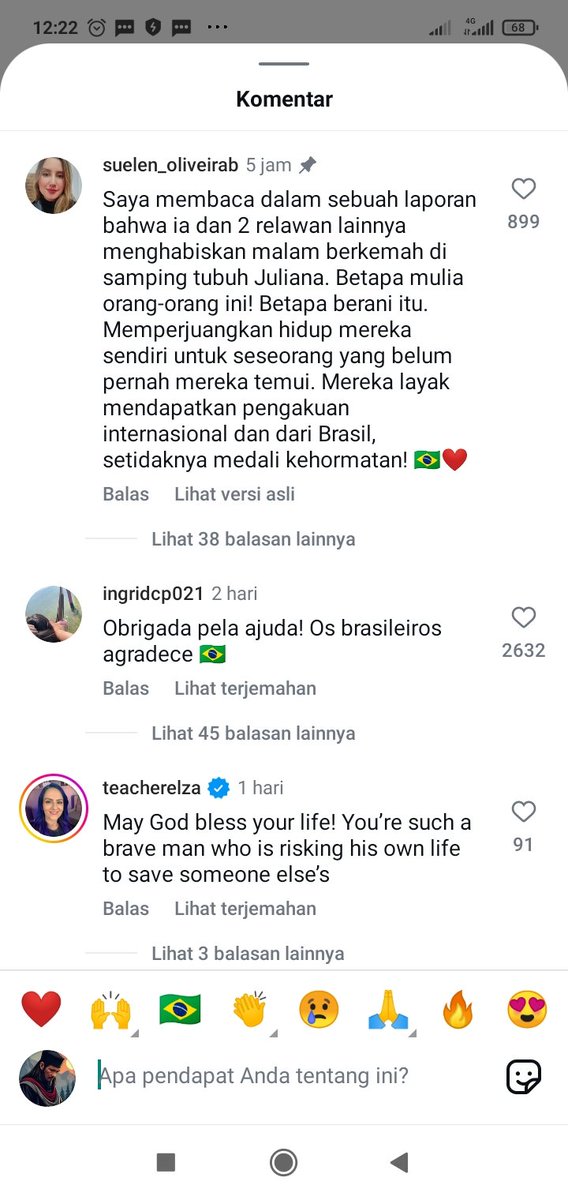 Txt_Slot's tweet photo. @fakhdab @iwontmove Baca ni. Kolom komentar akun salah satu relawan ..mereka sampe mendirikan tenda menemani Juliana  
https://t.co/16Ghi0F184 https://t.co/v4m2Yml0jW