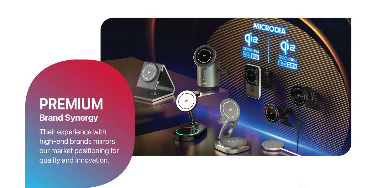 kofukutrading's tweet image. 📢【戦略提携発表】
MICRODIAは、ドバイのMetaforce社と提携し、GCC全域でのプレミアムモバイルアクセサリー展開を本格始動！
地域のテックライフを革新します✨
#MICRODIA #Metaforce #GCC