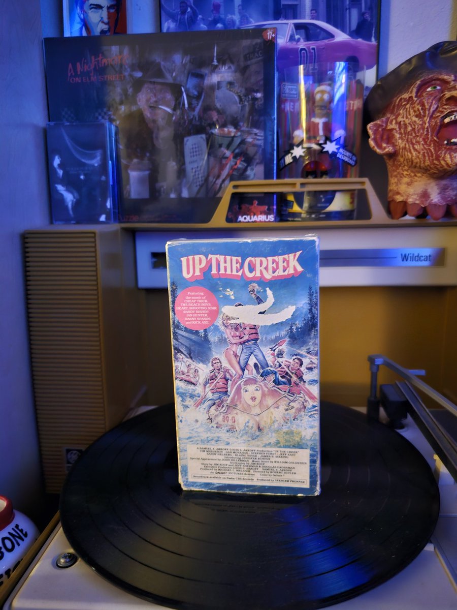 durandurantulsa's tweet photo. Now showing on my 80's Fest Movie 🎬 🎞 🎥 🎦 📽 marathon...Up The Creek (1984) on glorious vintage VHS 📼! #movie #movies #comedy #actionadventure #upthecreek #timmatheson #stephenfurst #danmonahan #JenniferRunyon #sandyhelberg #johnhillerman... https://t.co/PGQ8Odb53U