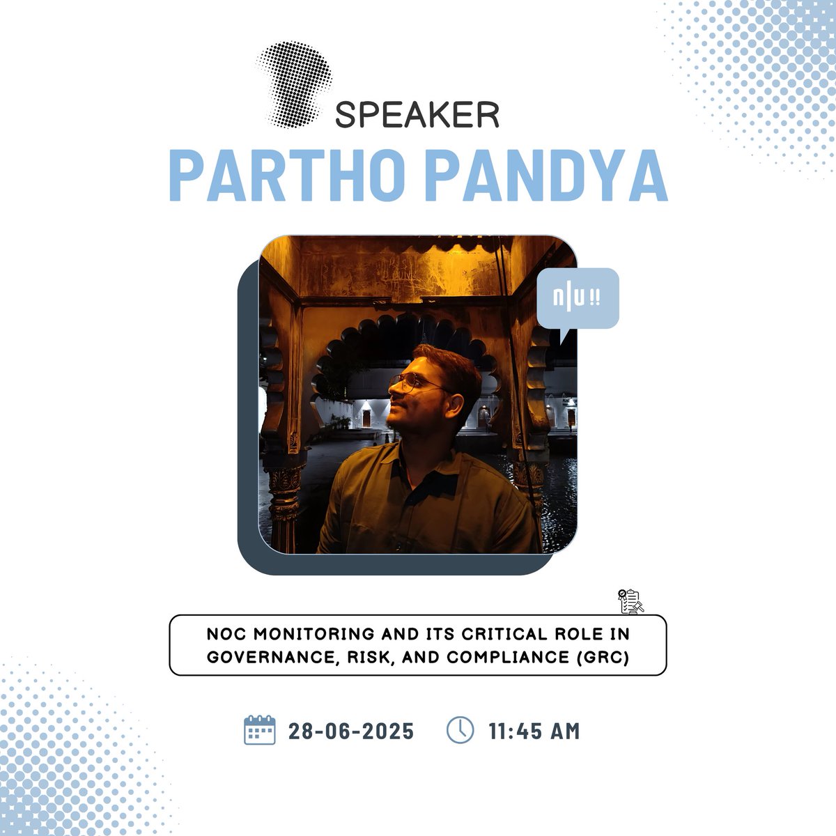 null Ahmedabad (n|u Ahmedabad) (@nullahm) on Twitter photo 👨💻 Ever wondered how large organizations keep their IT infra secure in real time?
Join Partho Pandya at the next #nullahm meetup for a behind-the-scenes look at how NOCs drive security and governance.
RSVP: lu.ma/f5iv0igf
<a href="/null0x00/">null - The Open Security Community</a>
#CyberSecurity #GRC #NOC 👨💻 Ever wondered how large organizations keep their IT infra secure in real time?
Join Partho Pandya at the next #nullahm meetup for a behind-the-scenes look at how NOCs drive security and governance.
RSVP: lu.ma/f5iv0igf
<a href="/null0x00/">null - The Open Security Community</a>
#CyberSecurity #GRC #NOC