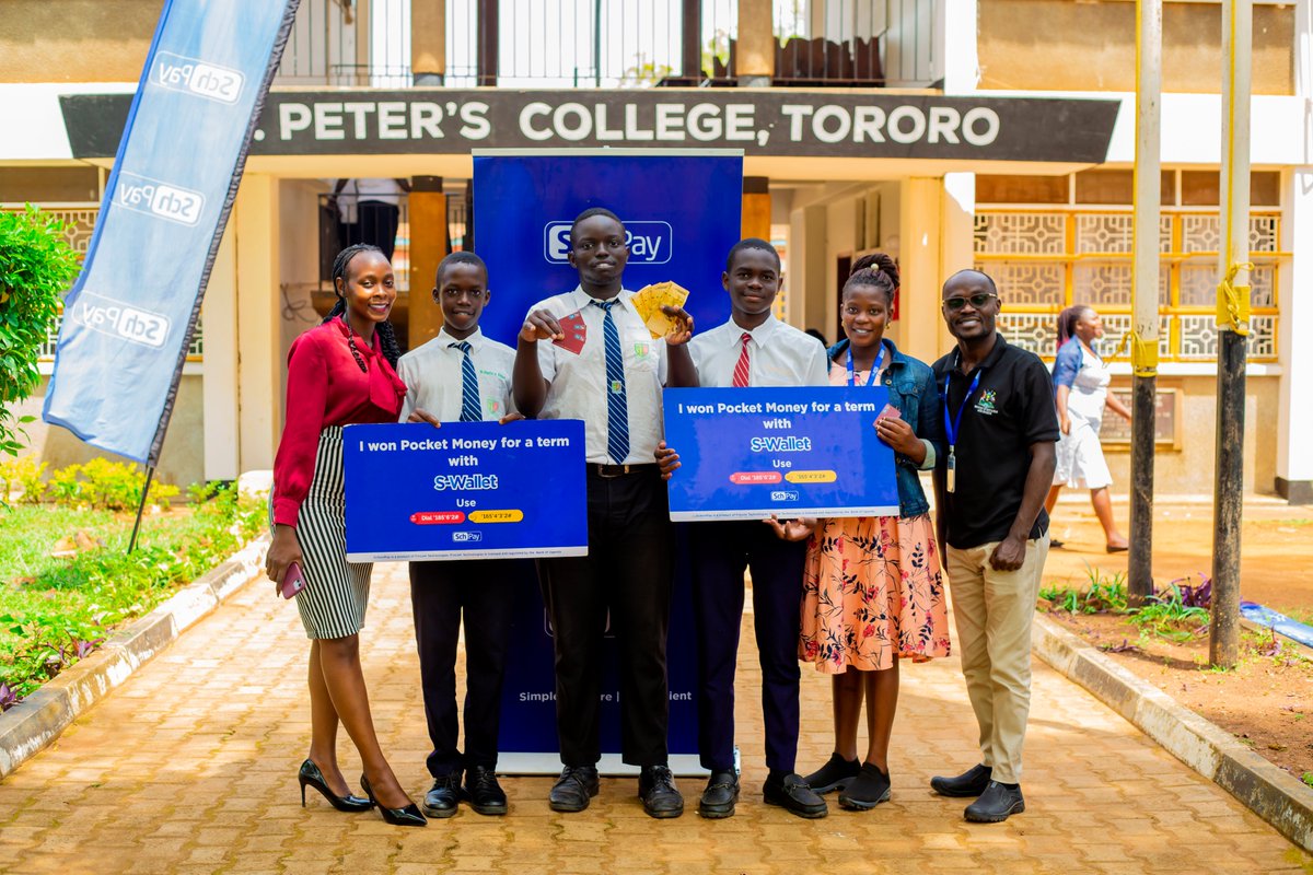schoolpay_ug's tweet image. Imagine using your S-Wallet card for safe, secure pocket money transactions  and  winning pocket money for an entire term!   #Swallet  #DigitalStudents
