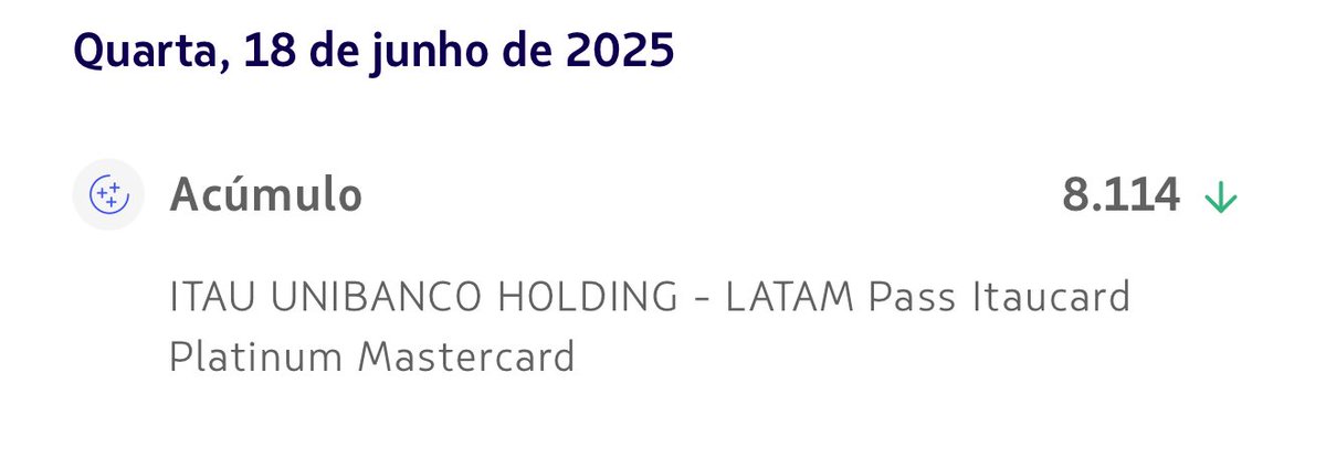 ChristianeGobbo's tweet photo. @LATAM_BRA  gostaria de saber por que as milhas ou pontos qualificáveis não estão sendo aplicados de maira correta sendo que pelo valor gasto no cartão latam eu deveria receber no mínimo 350 milhas e recebi 44 o programa de vc fiz isdo sendo que tenho 8000 e pou https://t.co/0KGDu6CJaD