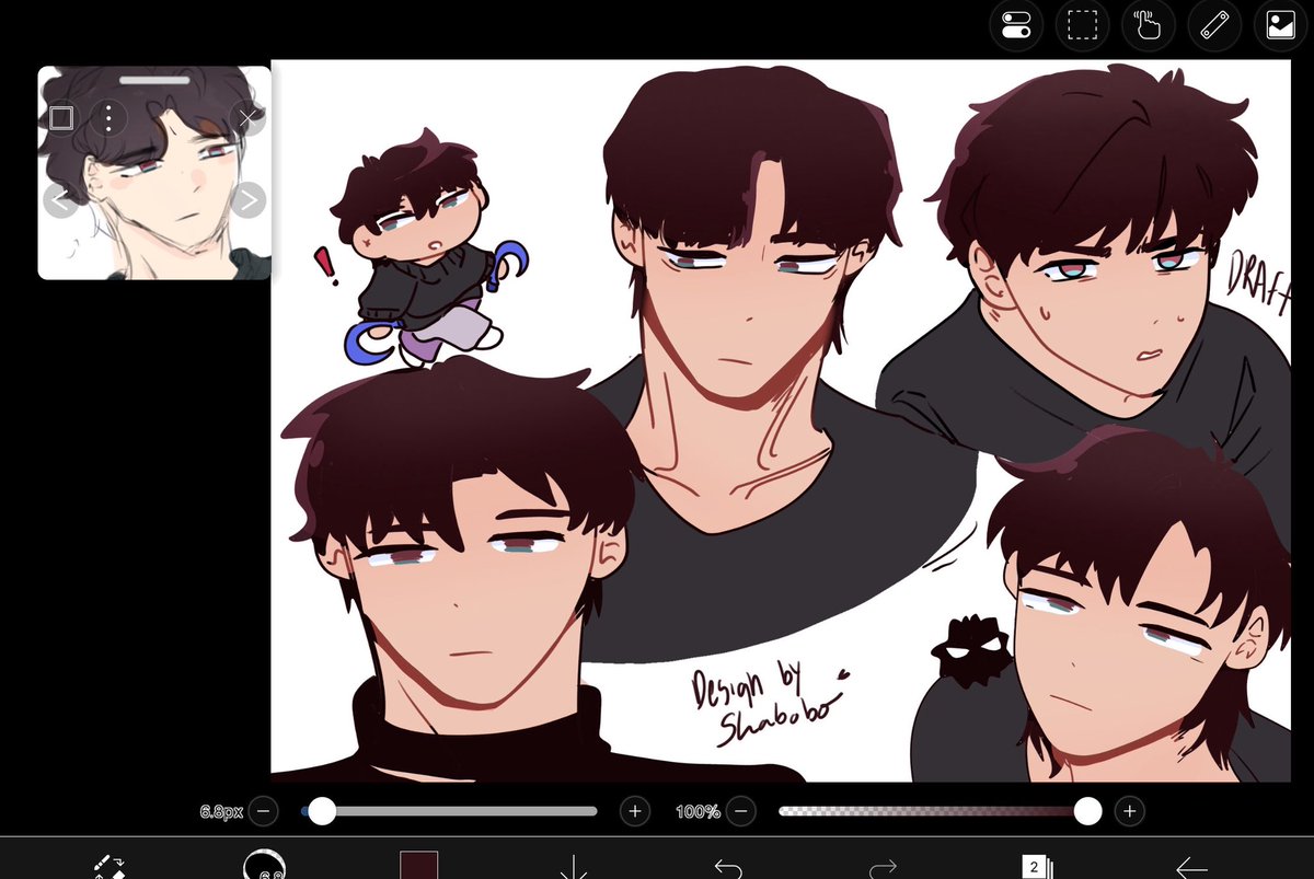 shaboboikanpaus's tweet image. Getting side track on a new comic idea (ᵕ—ᴗ—)
#ocs #digitalart