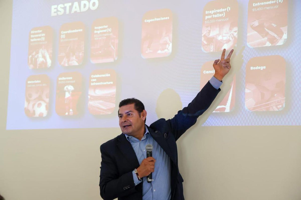 Roberto Solís (@robertsolisvall) on Twitter photo Hoy acompañamos a nuestro gobernador <a href="/armentapuebla_/">Alejandro Armenta</a> en una reunión de 💯donde anunció un proyectazo para los chavos de todo el estado: ¡20 academias de fútbol que van a ser verdaderos semilleros de talento! ⚽🔥 como parte del proyecto “Puebla para los Poblanos”
El fútbol no Hoy acompañamos a nuestro gobernador <a href="/armentapuebla_/">Alejandro Armenta</a> en una reunión de 💯donde anunció un proyectazo para los chavos de todo el estado: ¡20 academias de fútbol que van a ser verdaderos semilleros de talento! ⚽🔥 como parte del proyecto “Puebla para los Poblanos”
El fútbol no