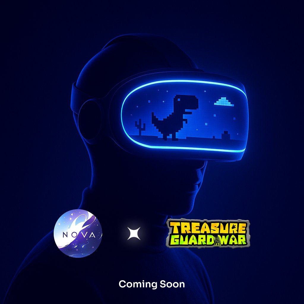ai_nova_off's tweet image. 🏴‍☠️ TREASURE HUNTER GAMEFI INCOMING 🏴‍☠️

Epic adventures await on NOVA DApps! 

🎮 Hunt for legendary treasures
💰 Earn real $NOVA rewards  
⚡ Powered by our RWA infrastructure
🗺️ Explore vast digital worlds

Real gaming. Real rewards. Real treasure.

Coming soon to NOVA DApps! 🚀…