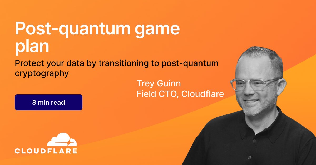 Cybercriminals are harvesting your data today so they can decrypt it with tomorrow’s quantum computers. Get ahead of them by building your post-quantum cryptography strategy now. 

Click the link below to read the full article  👇 👇

cloudflare.com/the-net/securi…
