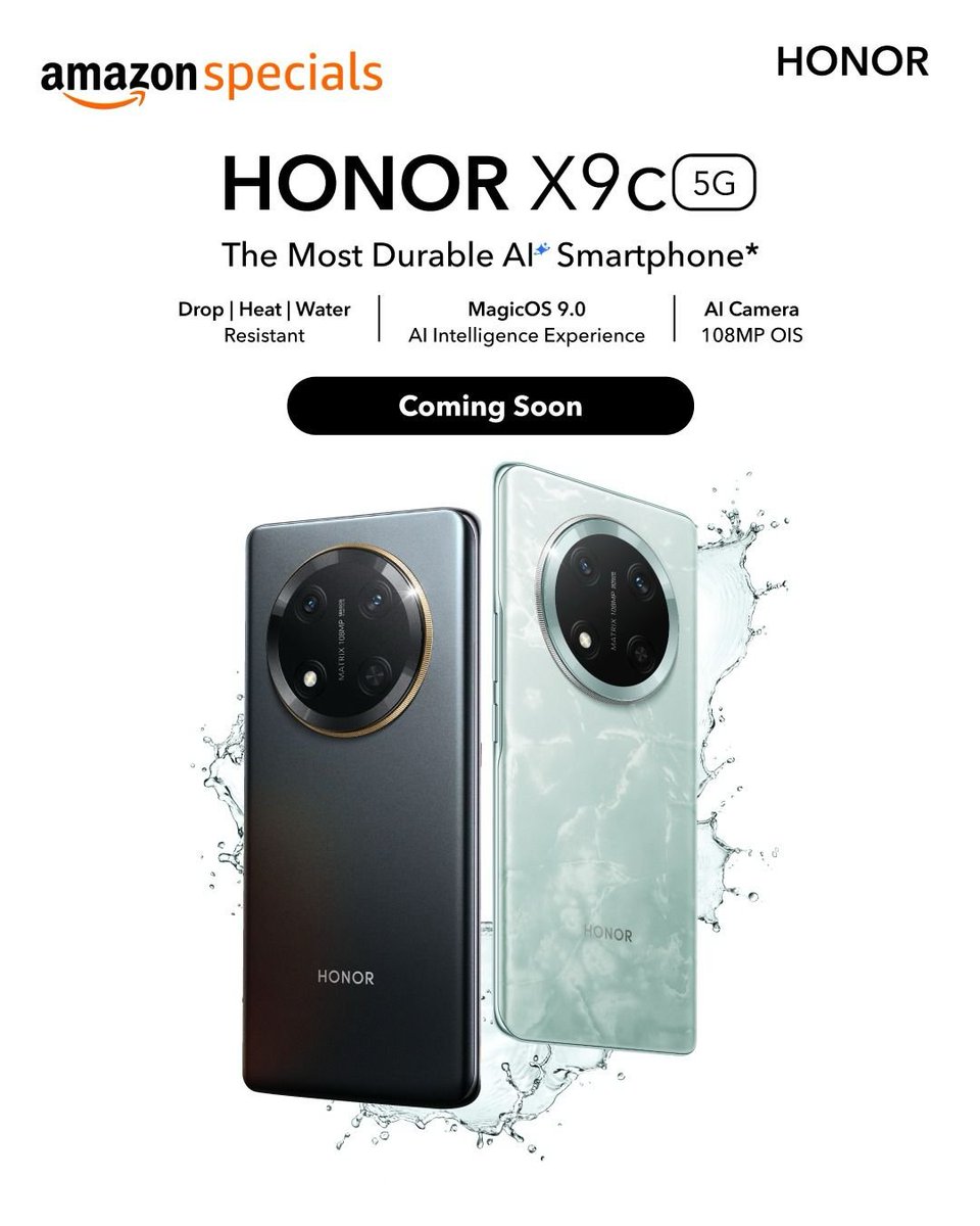 #HonorX9C still coming to INDIA 🤣🤣

~ Snapdragon 6 Gen1 
~ Under ₹20K