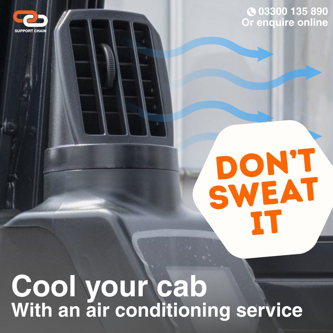Is your cab summer-ready? ❄️

A well looked after air conditioning system keeps operators safe, alert and productive – preventing heat stress, improving air quality &amp; reducing fatigue.

Book yours today: hitachicm.com/gb/en/contact/
📞 03300 135 890